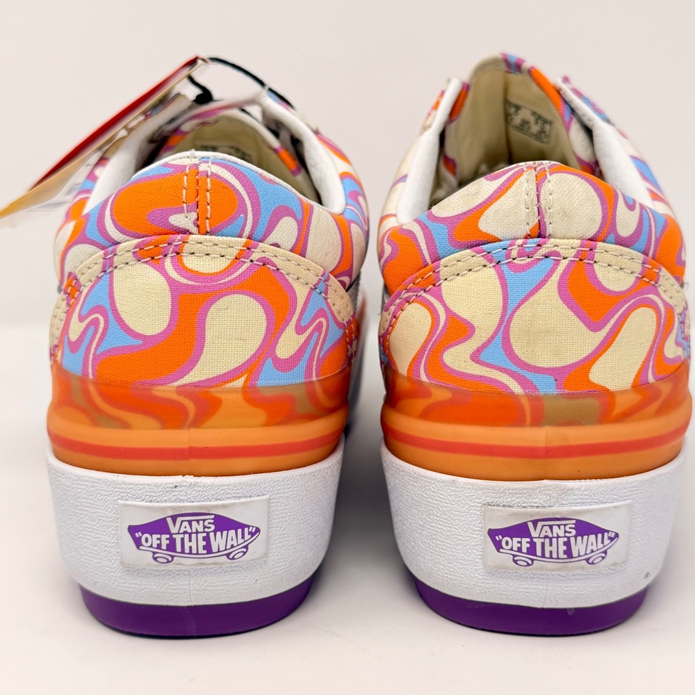 Vans Platform Old Skool Sneakers in Orange, Purple, Pink - Picture 11 of 16